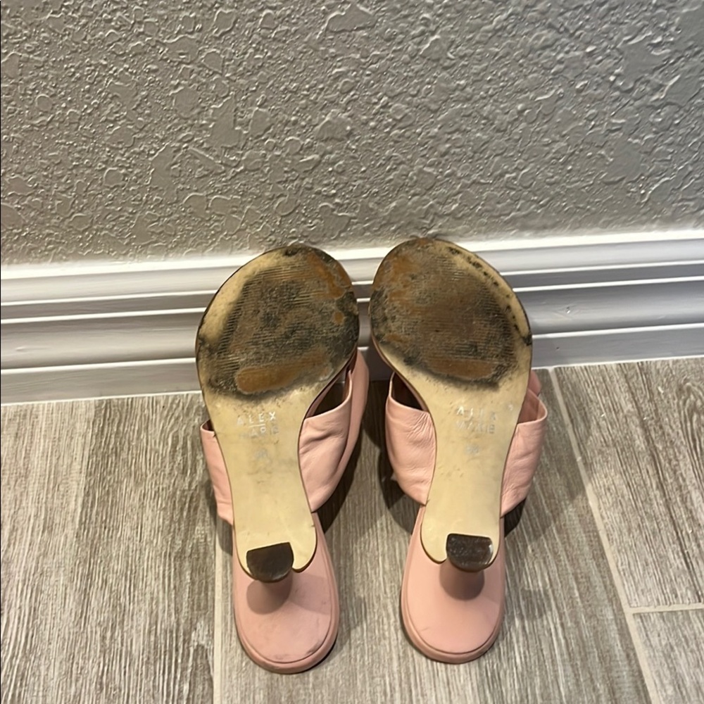 Alex Marie Pink Women's Sandals size 6 - Picture 4 of 6